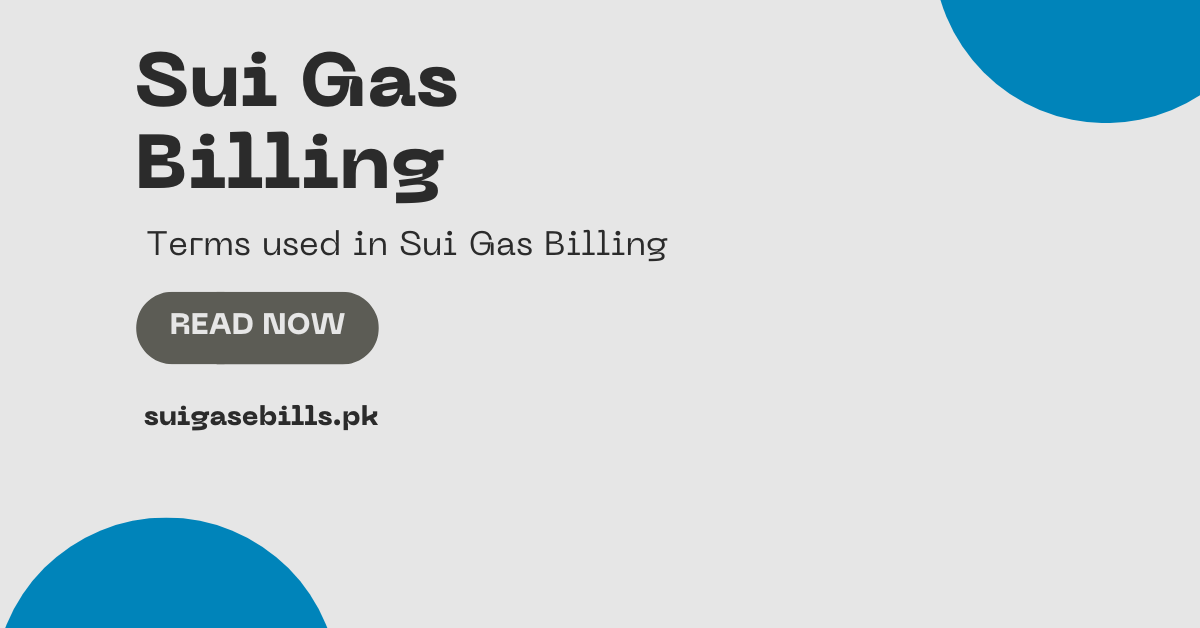 Sui Gas Billing
